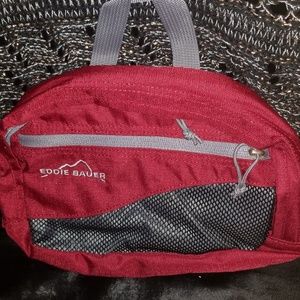 Eddie Bauer Waist Pack Red or Black NEW